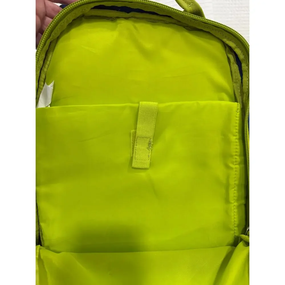 Embark Backpack Laptop School Travel Hiking Navy Lime Multi Pocket Target 18in L